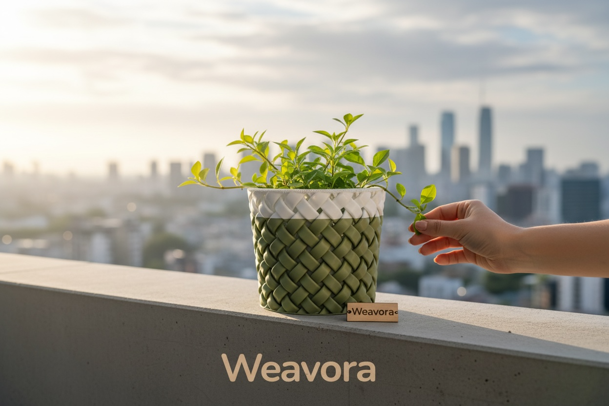 Weavora — 3D Printed Woven Texture Planter